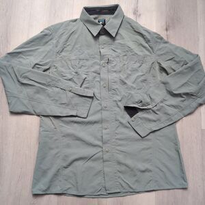 Kuhl Shirt Mens Large Long Sleeve Button Front Pockets Casual Outdoors